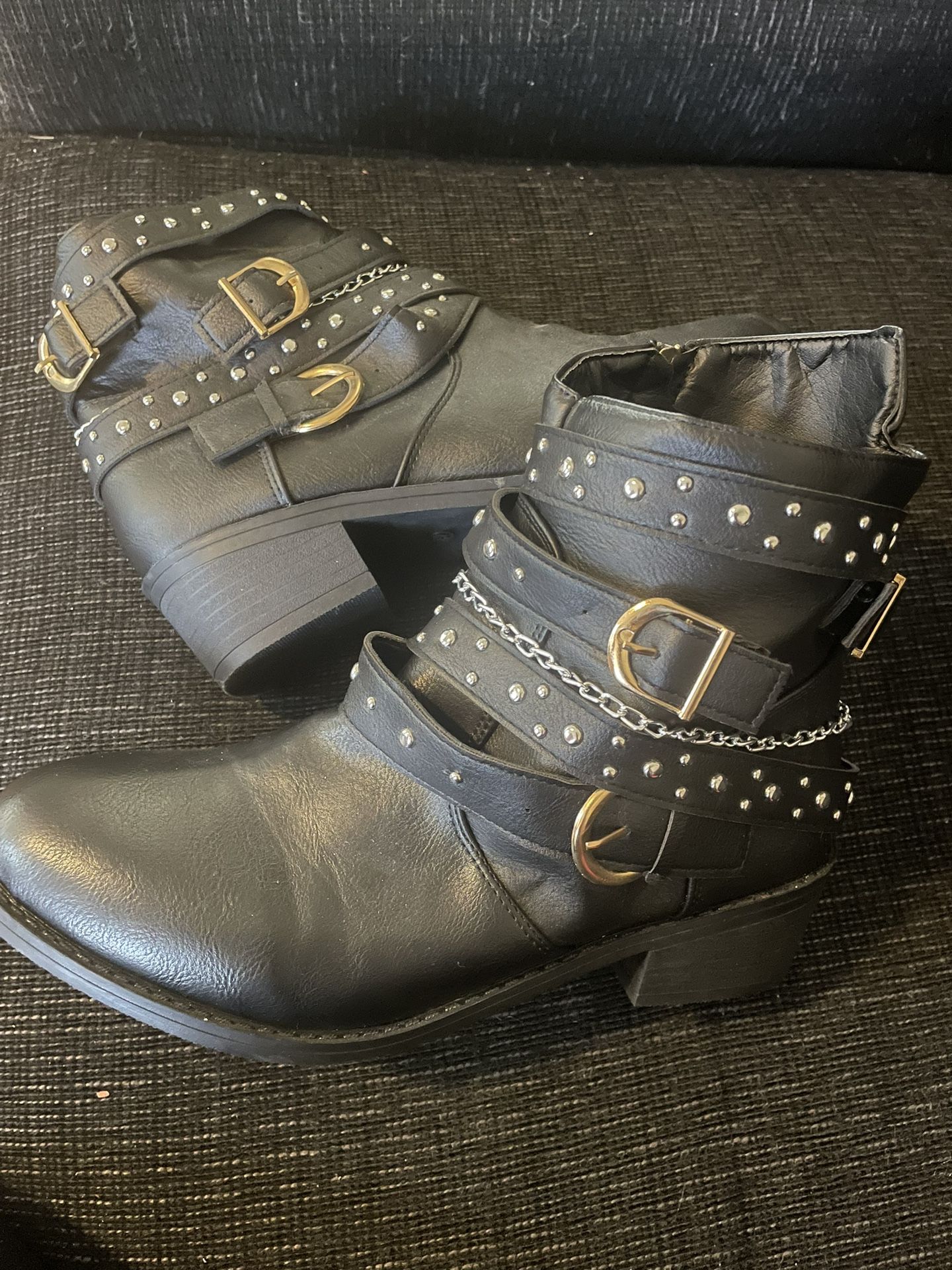 Belted Boots