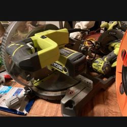 10 In Ryobi Compound Saw