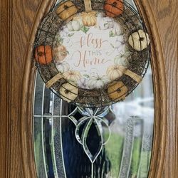 Handmade 14" Fall Wreath Handmade 