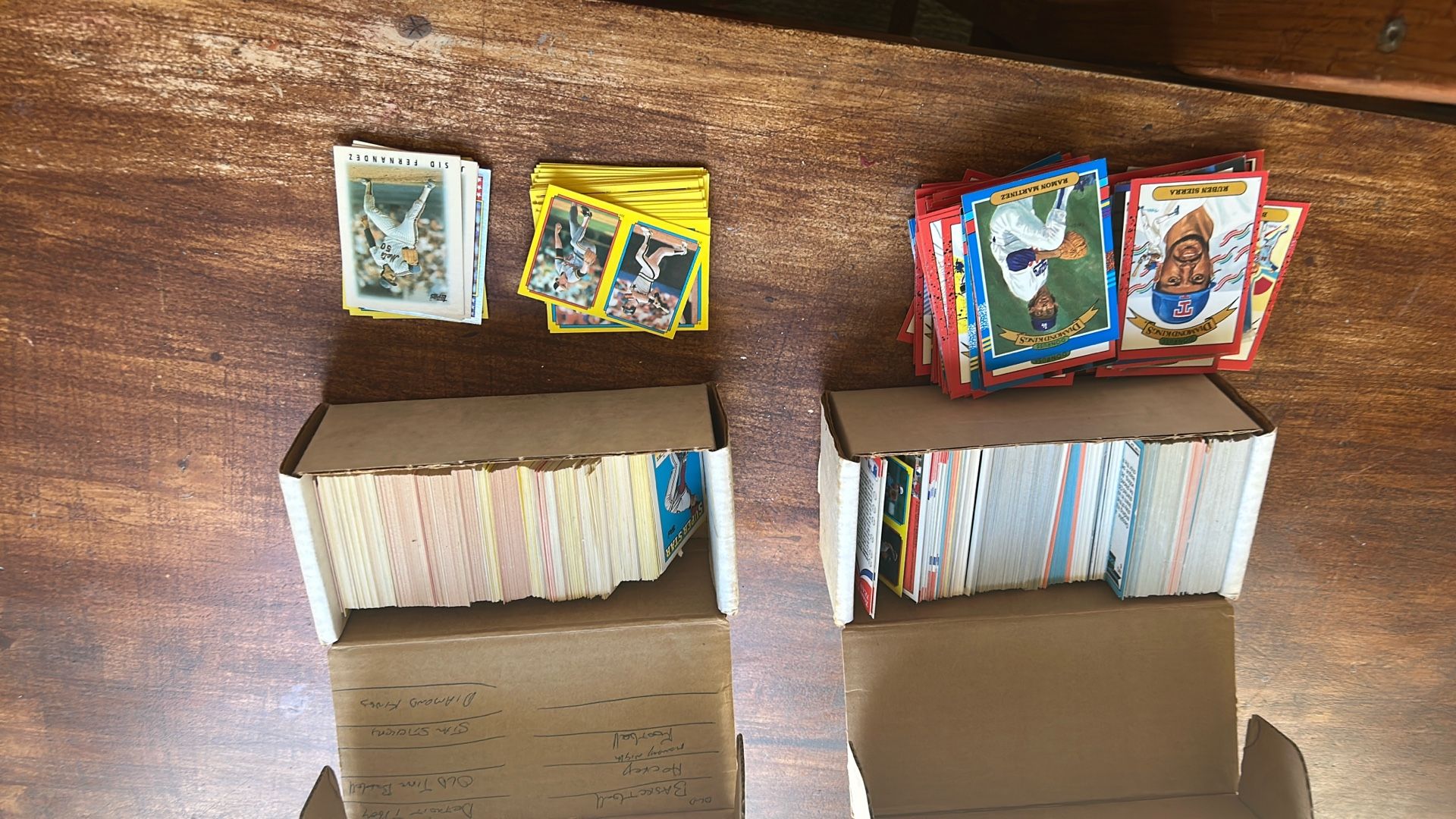 Baseball Cards 1988 Tops 1989 Donruss