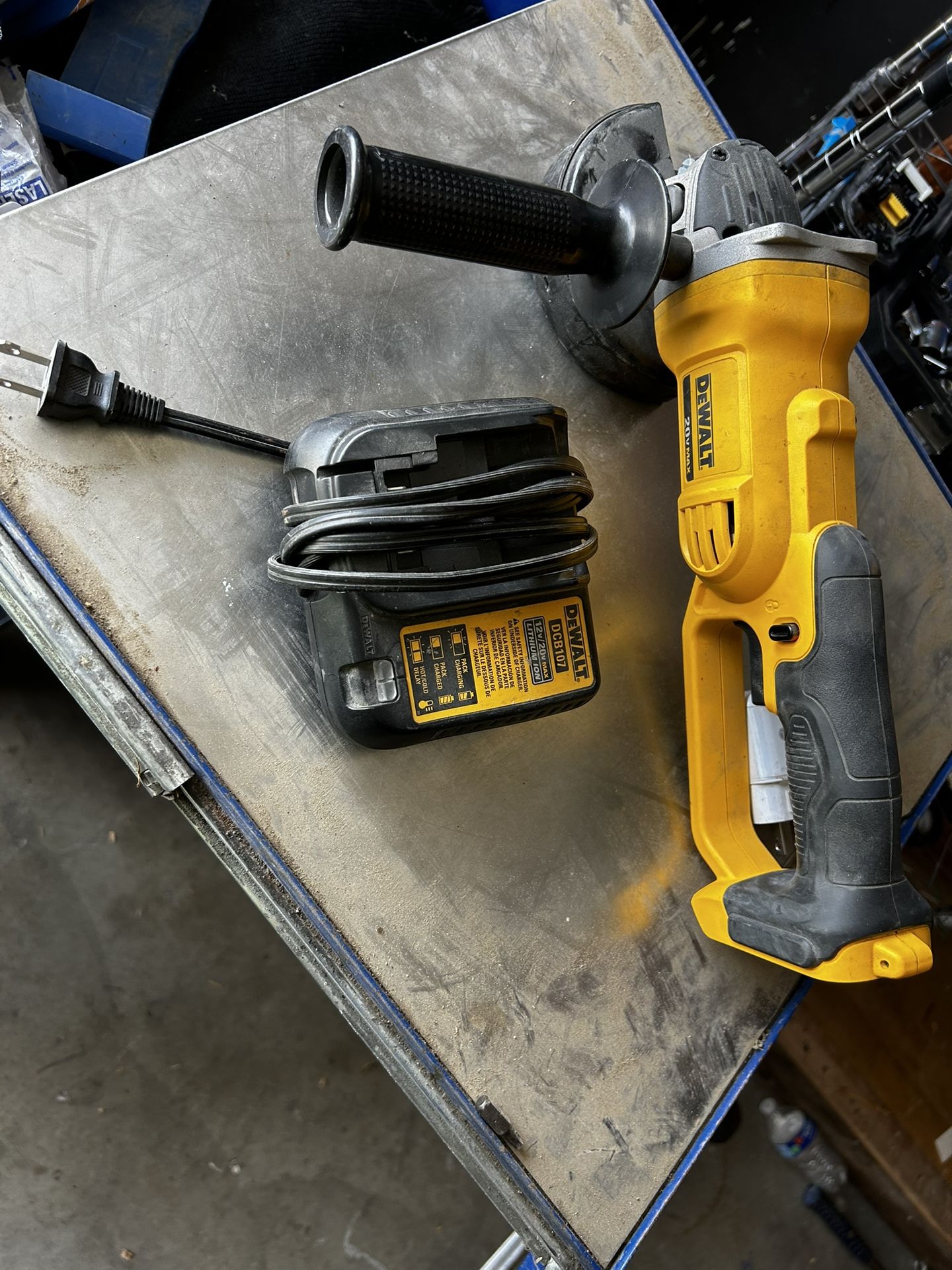 Dewalt Grinder And Charger New