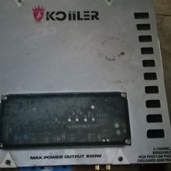 Car Amplifier Amplificador 600w Koiiler 
