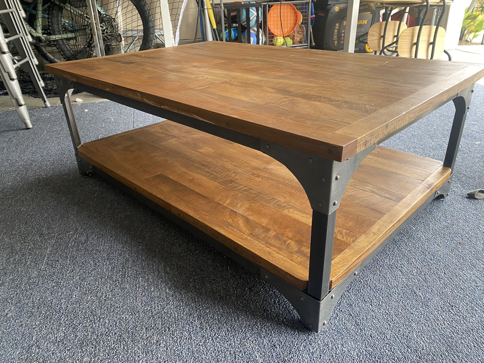 Industrial Style Coffee Table