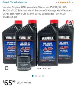 Yamaha Oil Change Kit