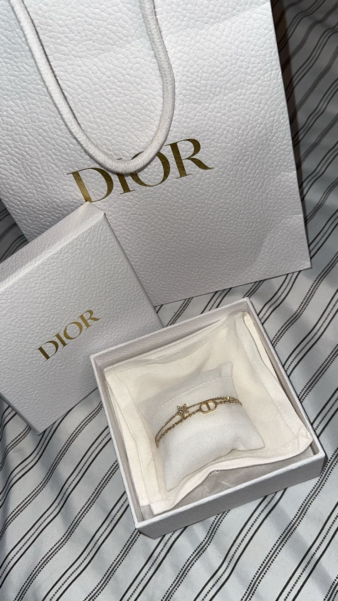 Christian Dior Gold Petit Bracelet ( BRAND NEW) OBO
