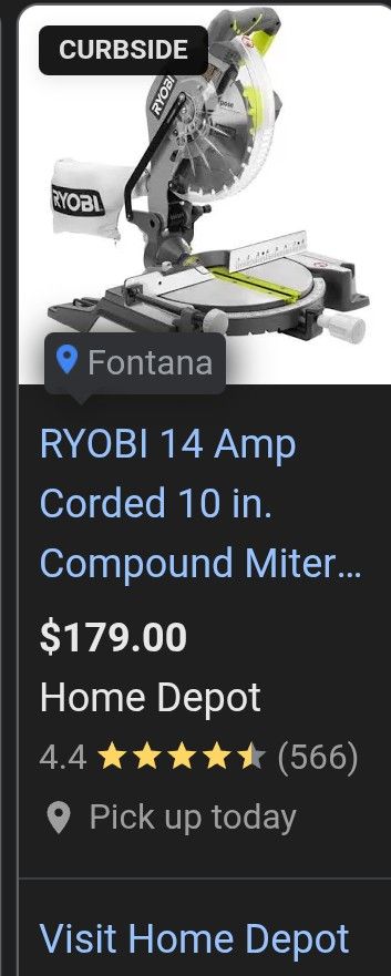 Ryobi Saw