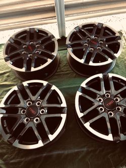 New set 18” Tacoma TRD alloys. New 0-miles. $375 set of 4. -or- $125 ea. singles