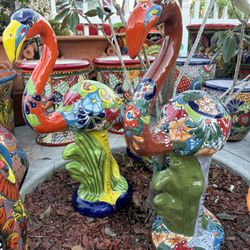 Macetas De Talavera Y Decoraciones,diferentes Diseños Y diferentes $$precios .