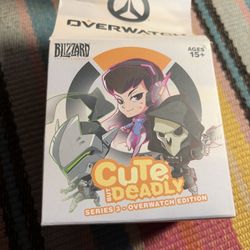 Overwatch Cute But Deadly Series 3 Genji Mini Figure Open Box With Box