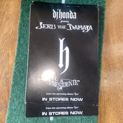 Dj honda jeru the damaja el presedente sticker used 