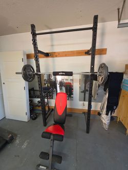 Valor Fitness Foldable Squat/Bench Rack