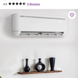 2 220V 12000 BTU Ductless Mini Split AC for 750 sq.ft with Smart Control