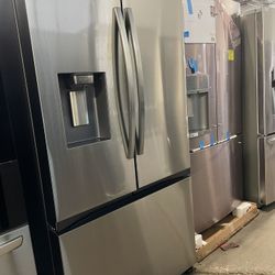 ❄️NEW Samsung 31 cu.ft 3-Door French Door Smart Refrigerator Four Types of Ice Stainless RF32CG5400S