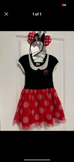 Minnie Mouse Dress With Headband