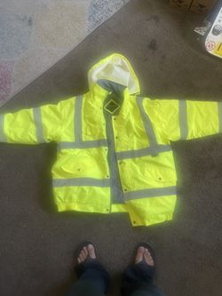 Yellow safety Jacket