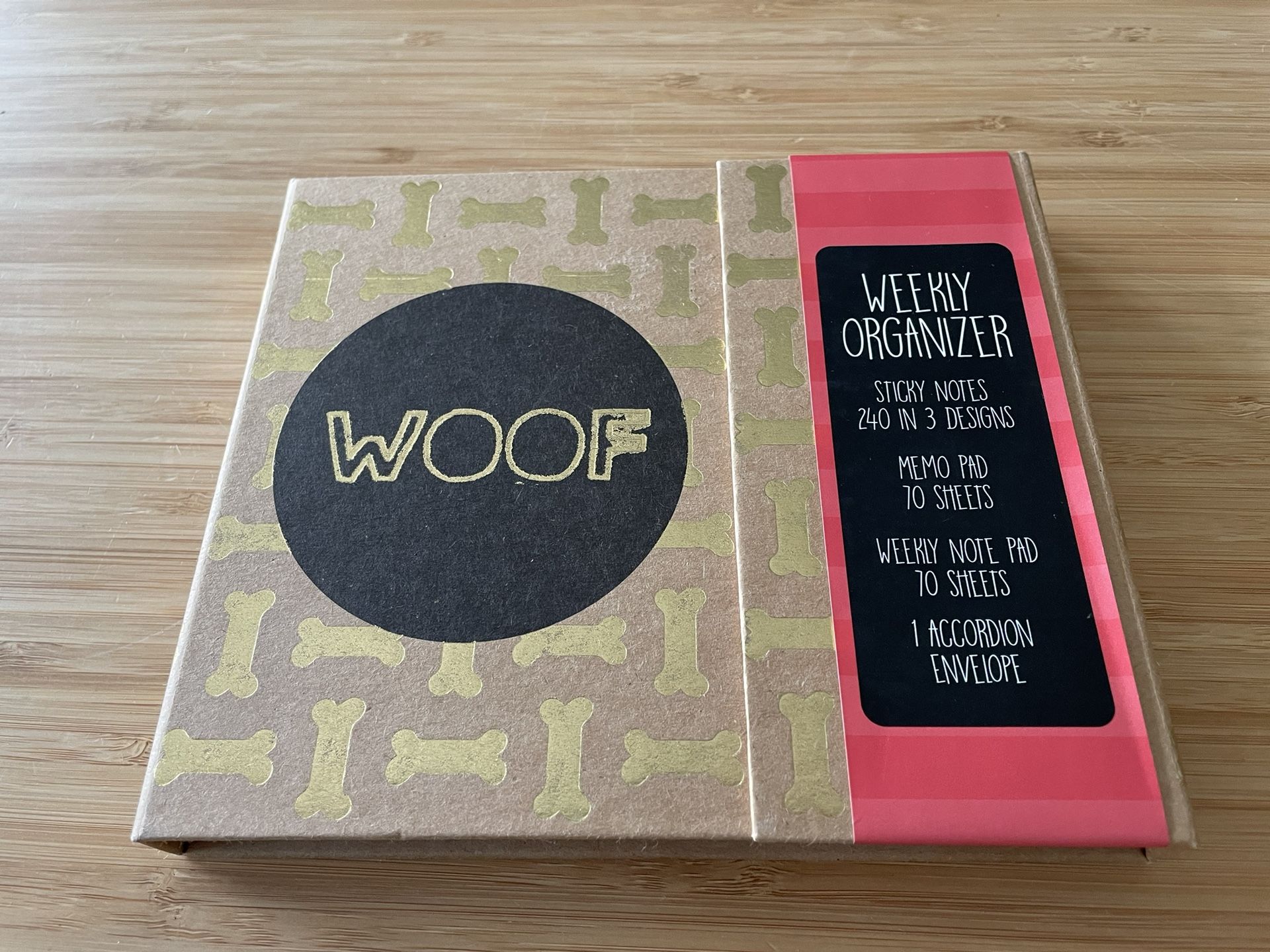 WOOF - Chasing Baxter Dog Themed Stationery Set [OO]
