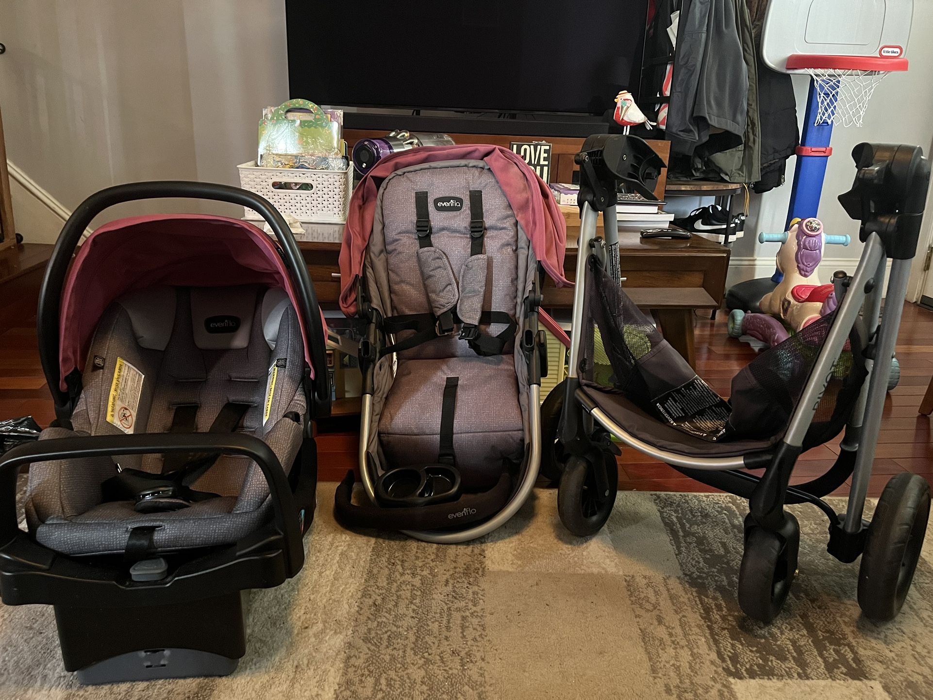 Evenflo Car Seat And Stroller 