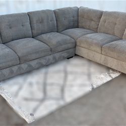Costco Annadale Grey Sectional Couch Sofa L Shape