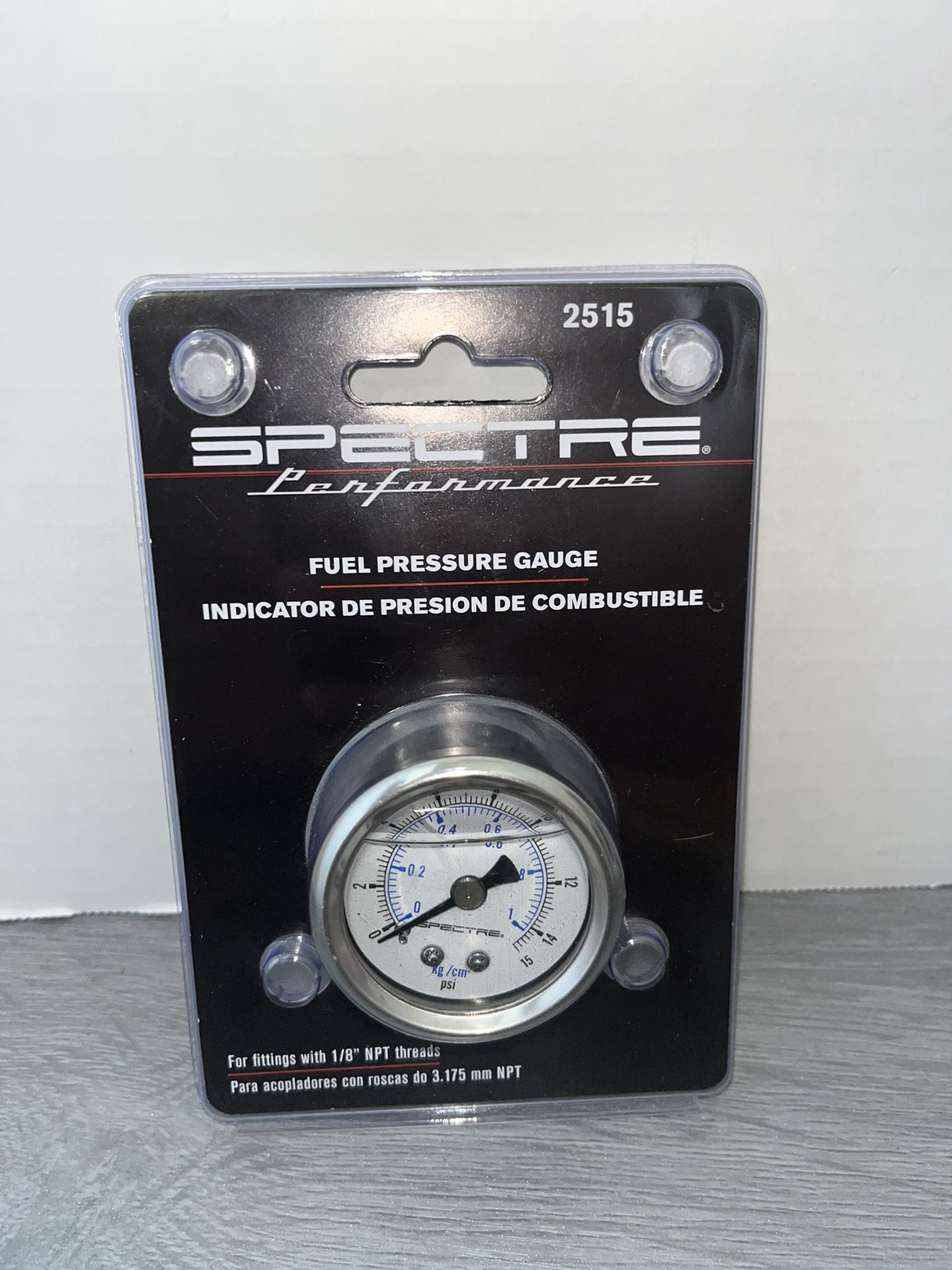 Spectre Performance Fuel Pressure Gauge (New)