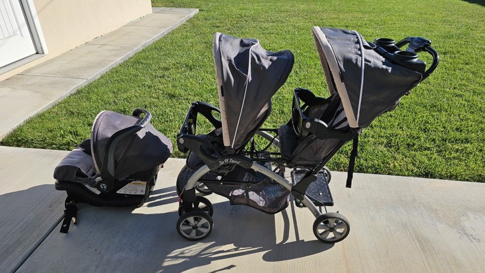 Tandem Baby Stroller