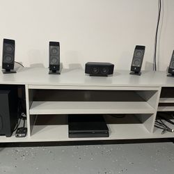 Surround Sound With Sub Woofer 