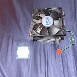 intel core i3-8100 + FAN