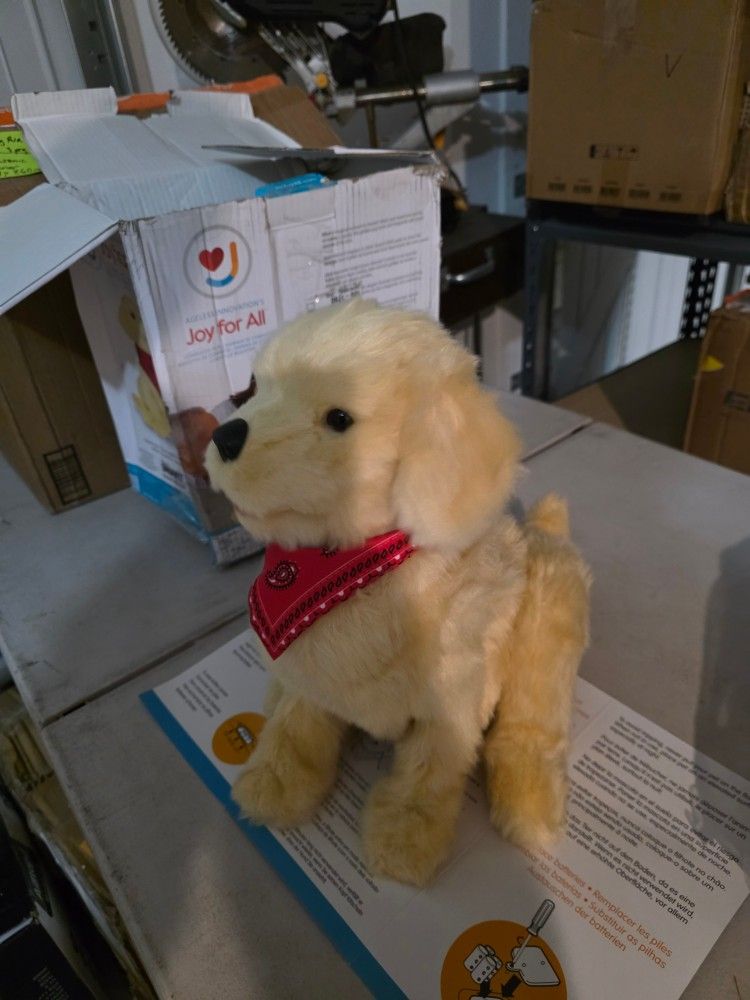 Lifelike Stuffed Animal Dog