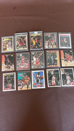 Michael Jordan 15 Card Lot