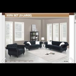3pc Sofa Set 