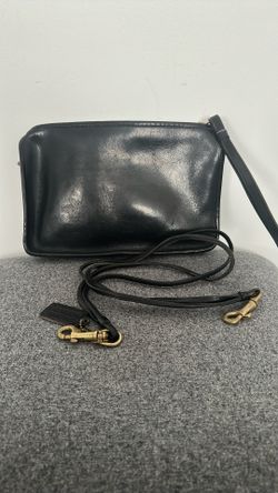 Vintage Coach Black Bonnie Wristlet/Shoulder Bag