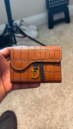 Alligator skin smooth Wallet