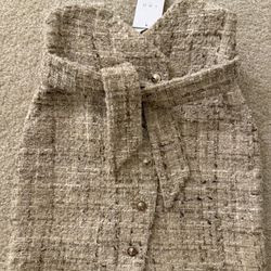 Iro Tweed Skirt Xs Size