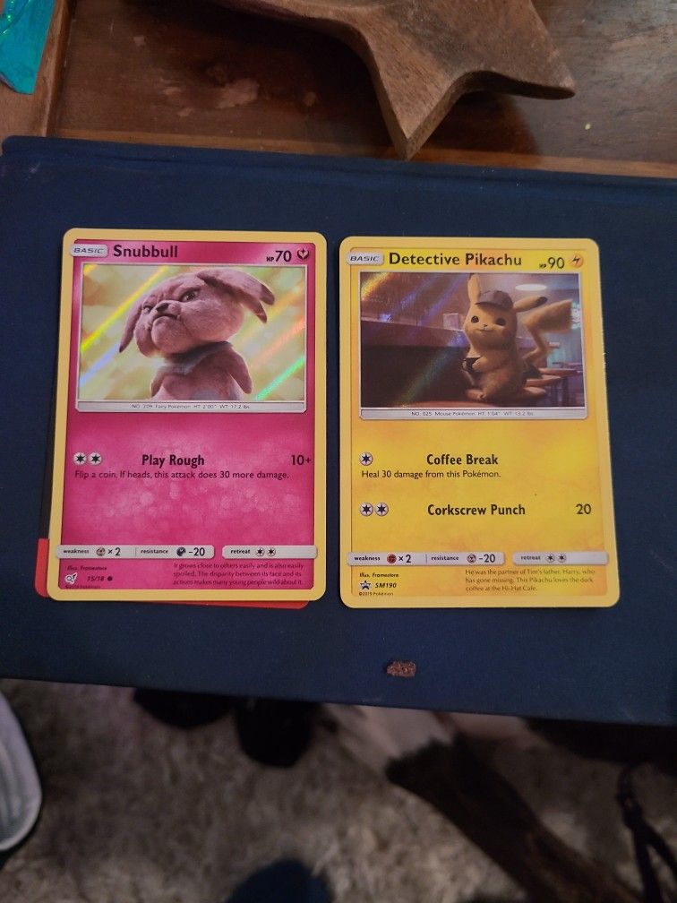 Pokemon Detective Pikachu & Snubbull