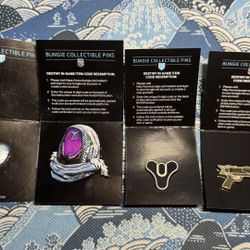 Destiny 2 Retired Pins