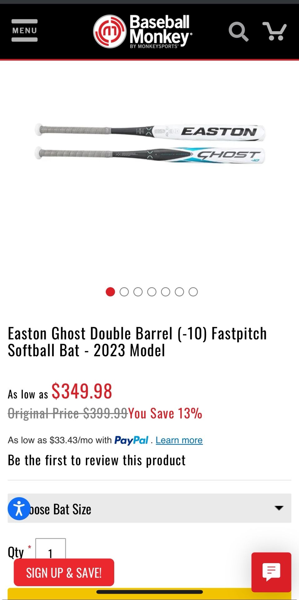 Easton Ghost (NEW)
