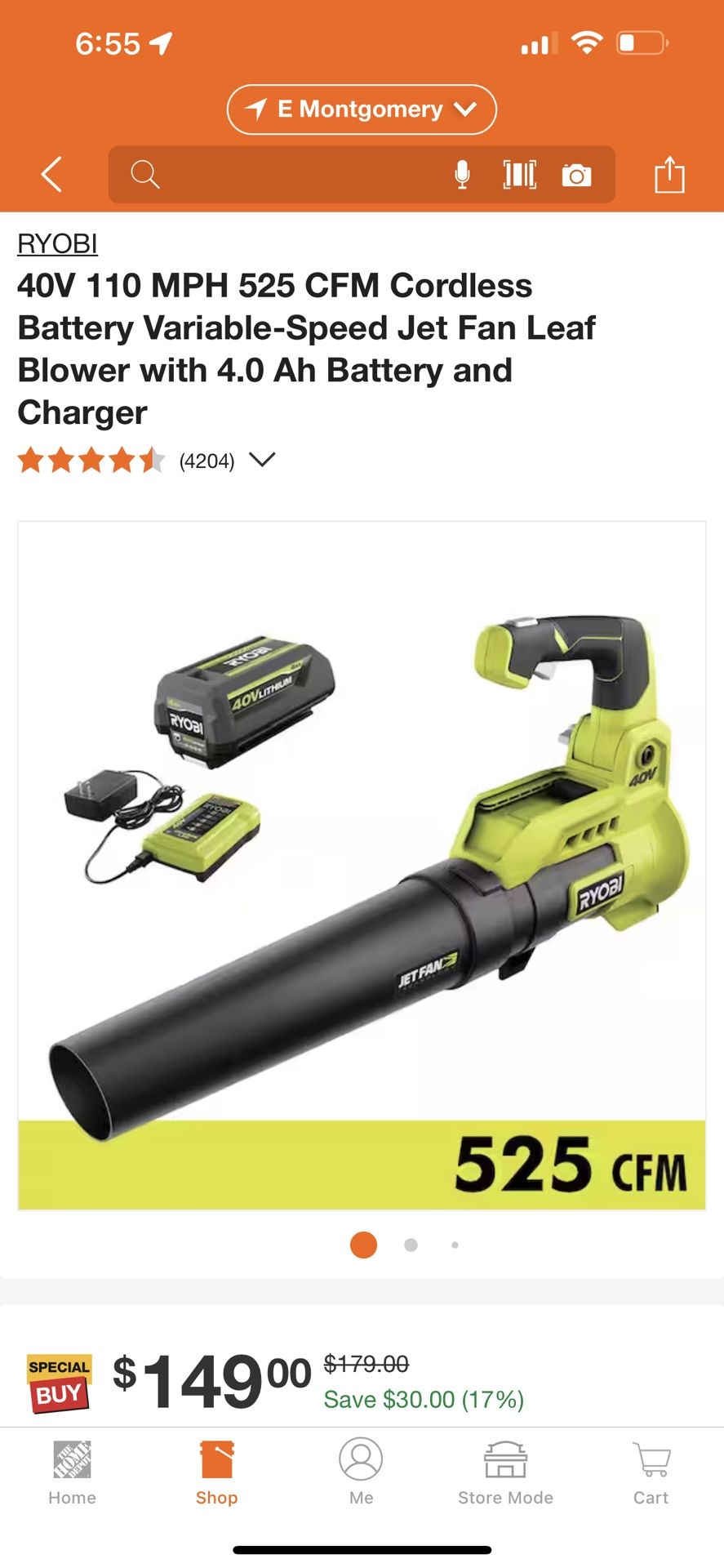 Ryobi Blower Kit