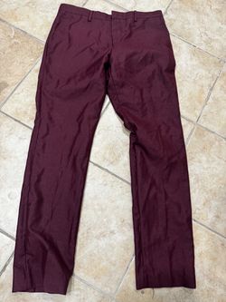 Burgundy Dress Pants