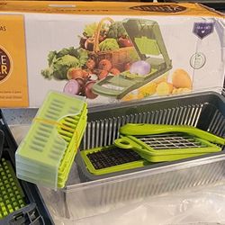 16 Pcs Veggie Slicer