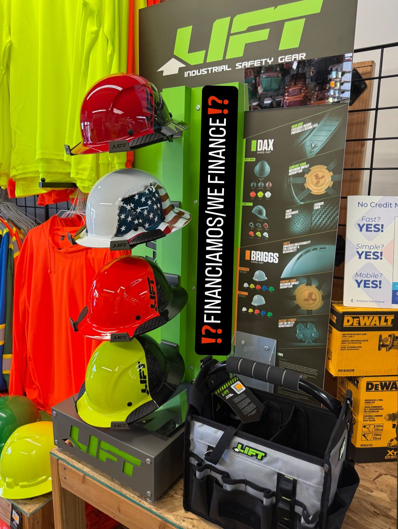 LIFT DAX Hard Hats NUEVO INVENTARIO/NEW INVENTORY**(FINANCIAMOS/WE FINANCE)**