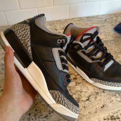 Jordan 3 Black Cement 2018