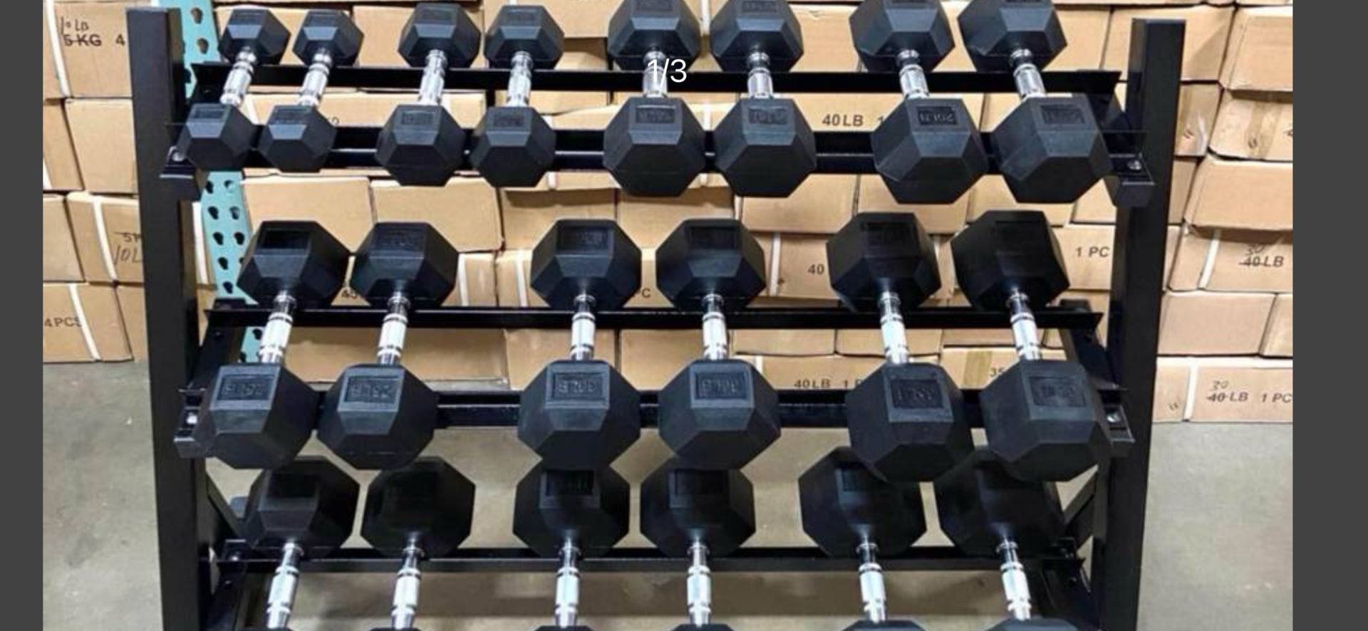 20 Ib Dumbbell And 15 Ib