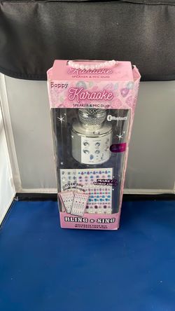 XO Poppy Karaoke Bluetooth Speaker & Mic Duo