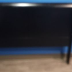 Soild Wood-Queen Size Bed Frame Blk