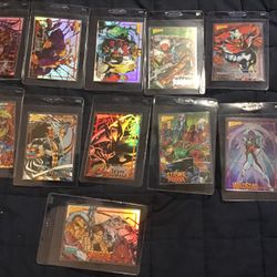 Wizard Magazine Complete Series 2 Promo Cards