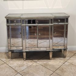 Pier 1 Imports Hayworth collection Mirrored buffet console  Z gallerie Modern Glam