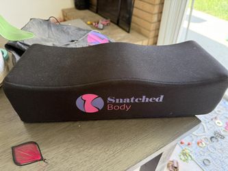 Black Foamed Snatched body Brazilian Butt Lift Pillow.