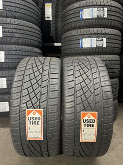 (2) 245/35/19 Continental 