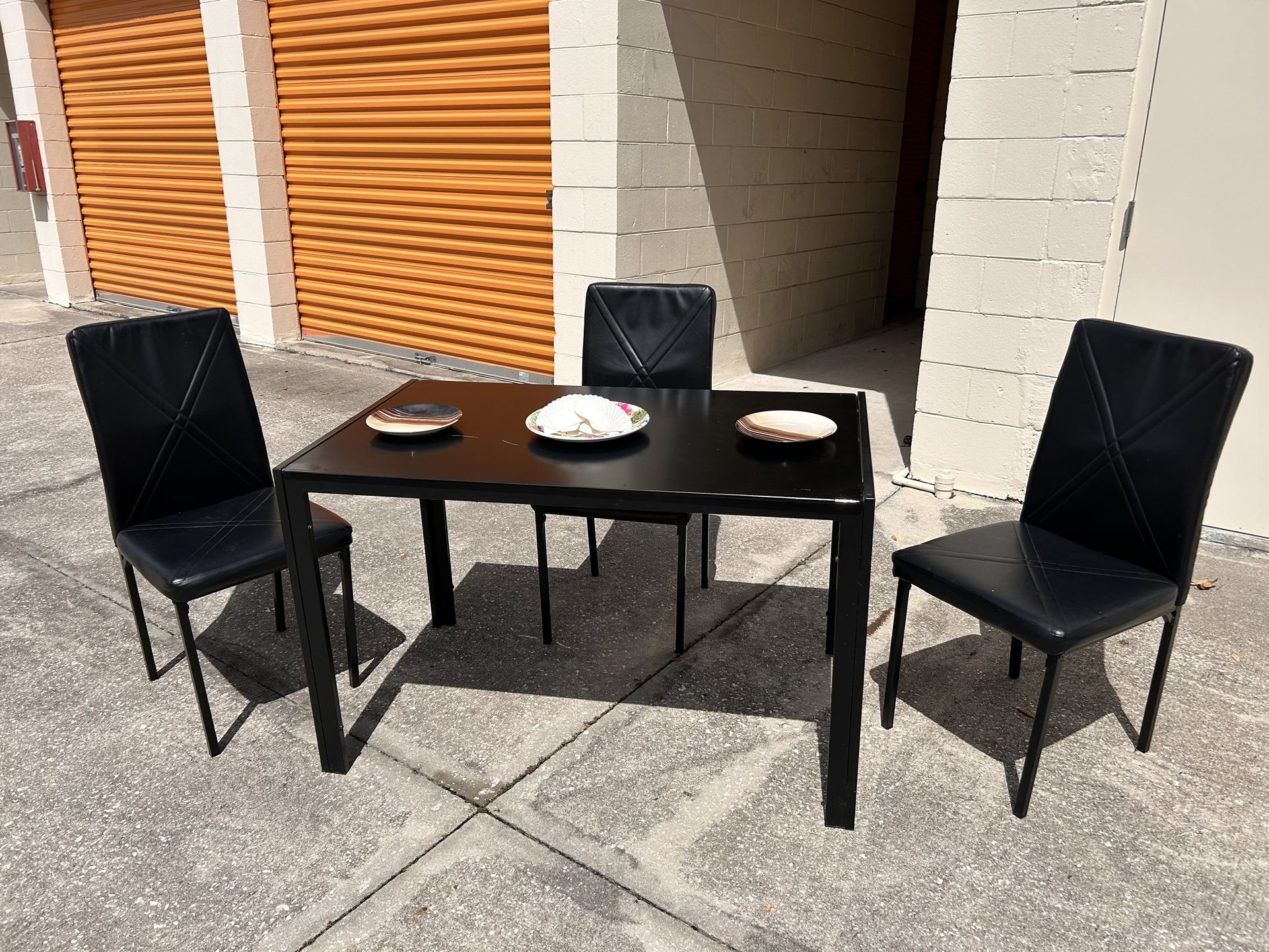 Dining Room Furniture Set $99 🎈🍀🎁🚚🎈 Dining And Kitchen Furniture, Table, Chair, Black Furniture, Glass Table, Kitchen Table, House, Storage Unit 