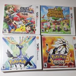 Pokemon, Mario, Sonic And Kirby For Nintendo 3ds Games