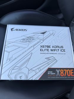 AORUS X870E elite wifi 17 ice